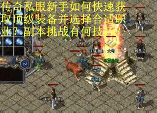传奇私服新手如何快速获取顶级装备并选择合适职业？副本挑战有何技巧？
