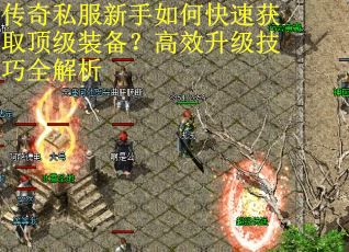 传奇私服新手如何快速获取顶级装备？高效升级技巧全解析