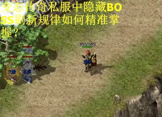 变态传奇私服中隐藏BOSS刷新规律如何精准掌握？