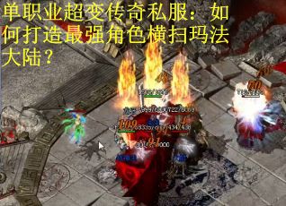 单职业超变传奇私服：如何打造最强角色横扫玛法大陆？