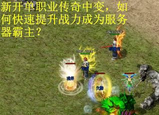 新开单职业传奇中变，如何快速提升战力成为服务器霸主？