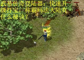 武易传奇登陆器：快速升级打宝，称霸玛法大陆有什么秘诀？