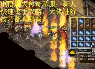 电信迷失传奇私服：新人快速上手攻略，大佬进阶技巧都有哪些？