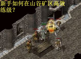 新手如何在山谷矿区高效练级？